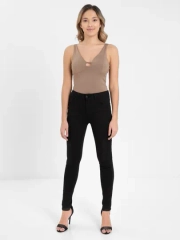 Женские джинсы Skinny с высокой посадкой