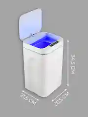 Белый сенсорное мусорное ведро Birdhouse, умное ведро для мусора