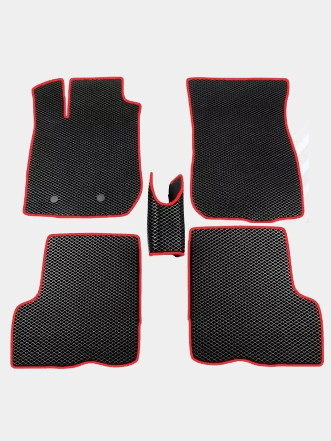 Красный коврики ЭВА EVA для Рено Дастер / Каптюр, Duster / Kaptur / Nissan Terrano