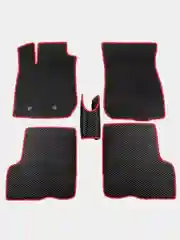 Красный коврики ЭВА EVA для Рено Дастер / Каптюр, Duster / Kaptur / Nissan Terrano