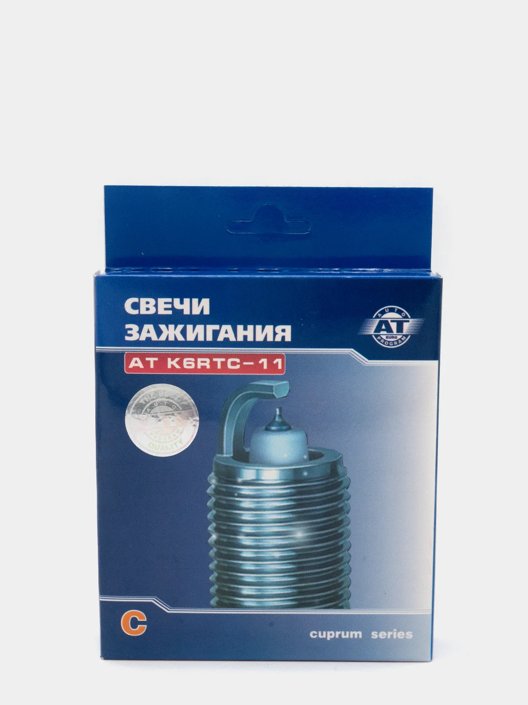 Свеча зажигания AT K6RTC-11 (4 шт) ВАЗ 2110-11-12 16V, LANOS, NEXIA 1.6