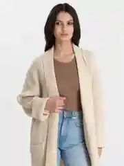 Молочный кардиган женский, вязаный, на запах, oversize, накидка женская, вязаная, оверсайз