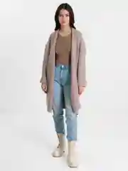 Кардиган женский, вязаный, на запах, oversize, накидка женская, вязаная, оверсайз