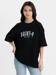 Хром футболка оверсайз "Moskow/Saint-P", унисекс, OverSize T-Shirt с принтом, хлопок