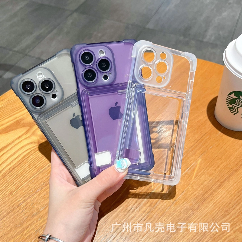 Силиконовый чехол для iPhone  (Айфон) 11, 12, 13, 14, 15, Pro, Max, с карманом для карт