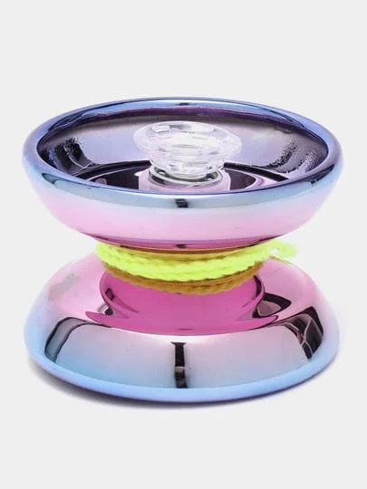 Фиолетовый металлическая игрушка Йо-йо антистресс Yo-yo