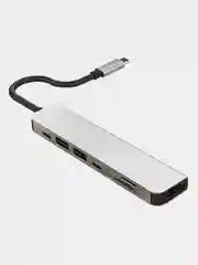 USB Концентратор - адаптер 7 в 1 для MacBook / Type-C Hub 4K HDMI