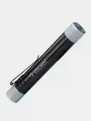 Черный фонарь ручной КОСМОС KOS107B, 0,5 Вт LED, корпус из алюминия, зажим для крепления