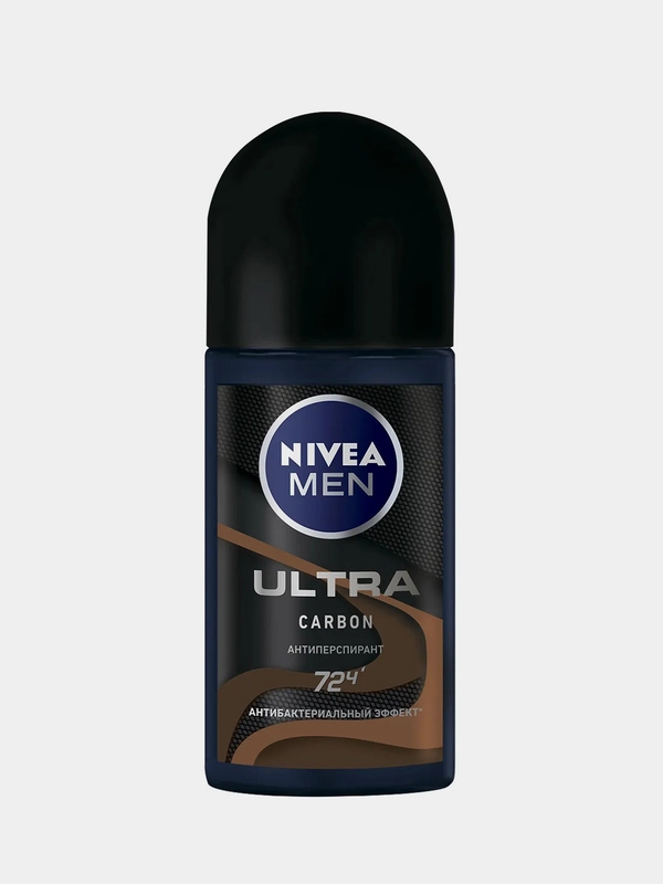 NIVEA MEN Антиперспирант мужской "ULTRA CARBON" роликовый 50 мл