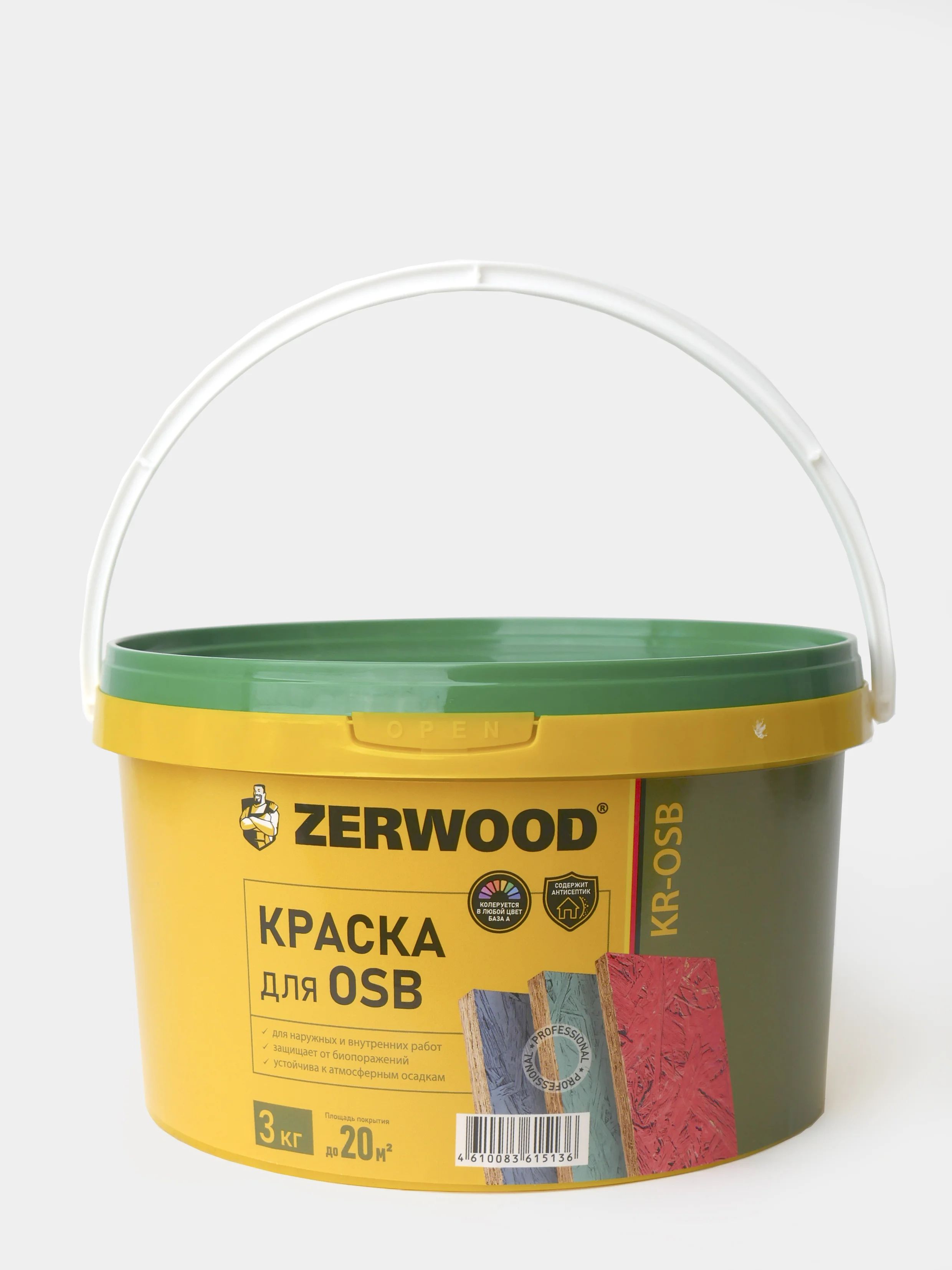 КРАСКА для OSB ZERWOOD