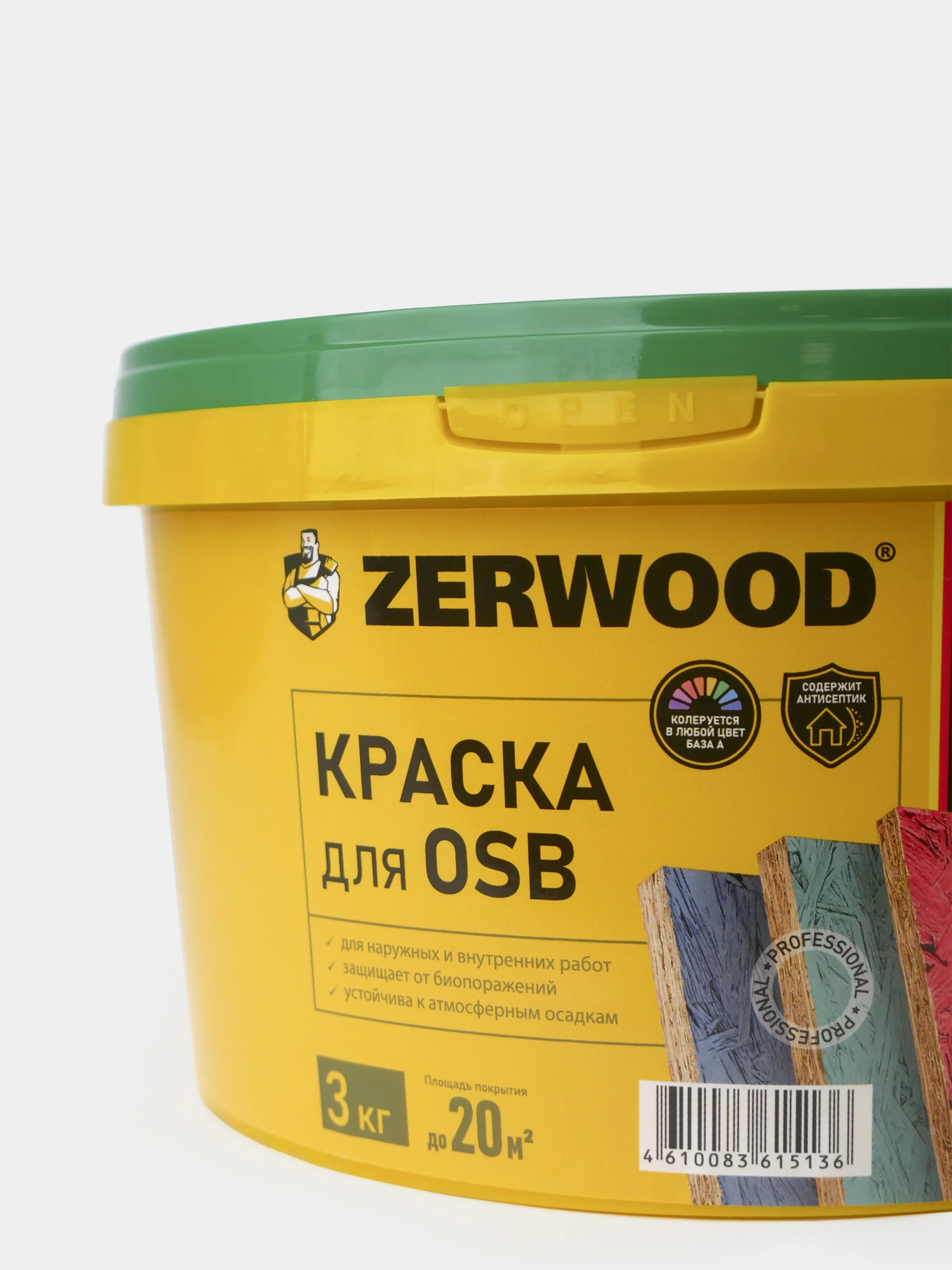 КРАСКА для OSB ZERWOOD