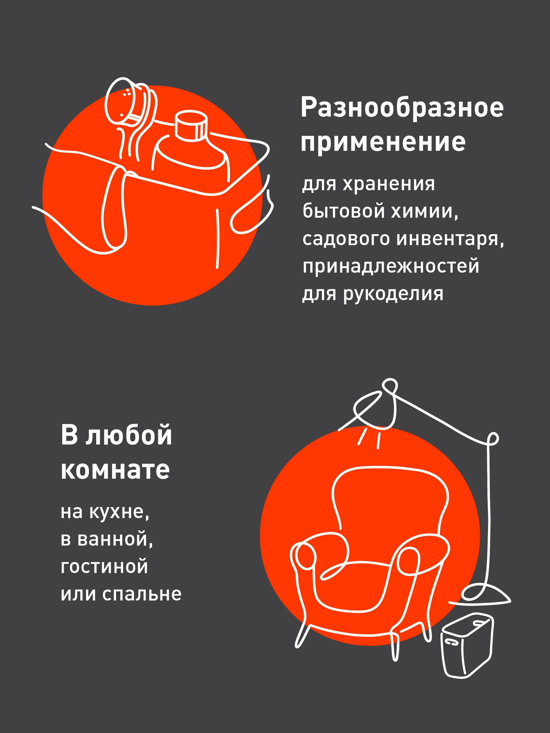 Белый контейнер для хранения Birdhouse, пластиковый органайзер с ручками