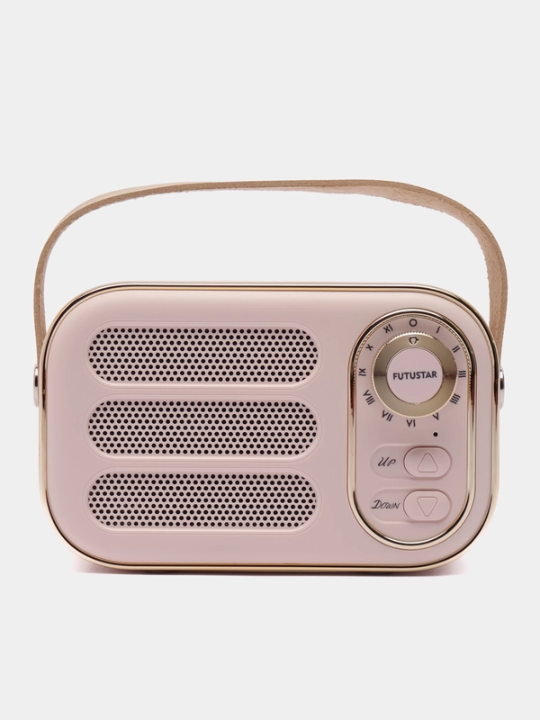 Колонка портативная "Ретро радио", Fm, USB, Bluetooth