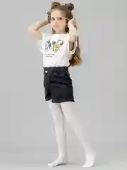Белый колготки детские Giulia Belly 40
