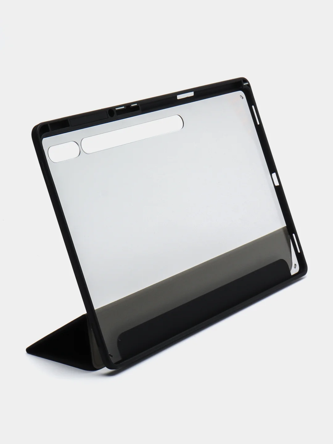 Черный чехол для Samsung Tab S9 Plus, Tab S9 Ultra, Tab S8 Ultra, Tab S8 Plus, S7 FE, S7 Plus