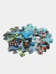 Серый металлик детский макси-пазл, 35 деталей, "Step Puzzle", 330 х 230 мм