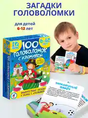 100 головоломок с изюминкой IQ Box