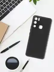 Чехол-накладка Krutoff Soft Case для INFINIX Hot 12i черный