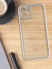 Чехол-накладка Krutoff Clear Case для iPhone 12 Pro с защитой камеры