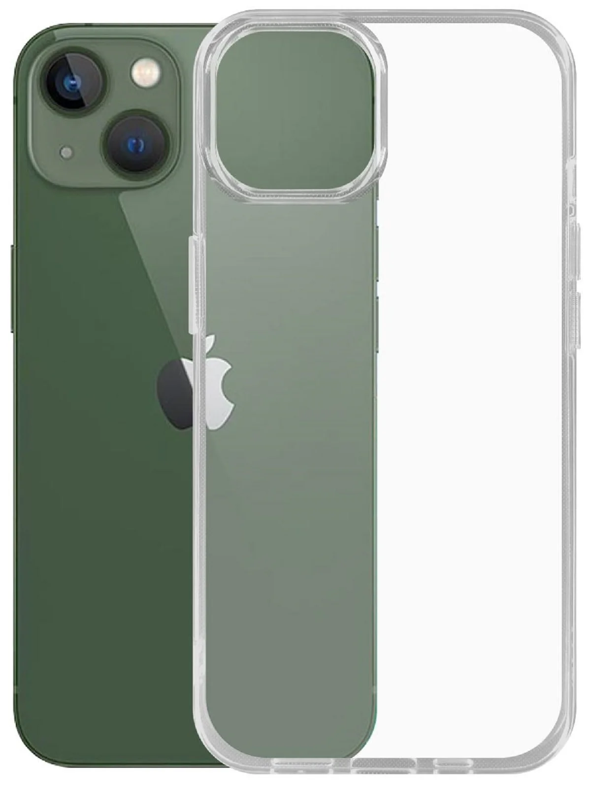 Чехол-накладка Krutoff Clear Case для iPhone 14