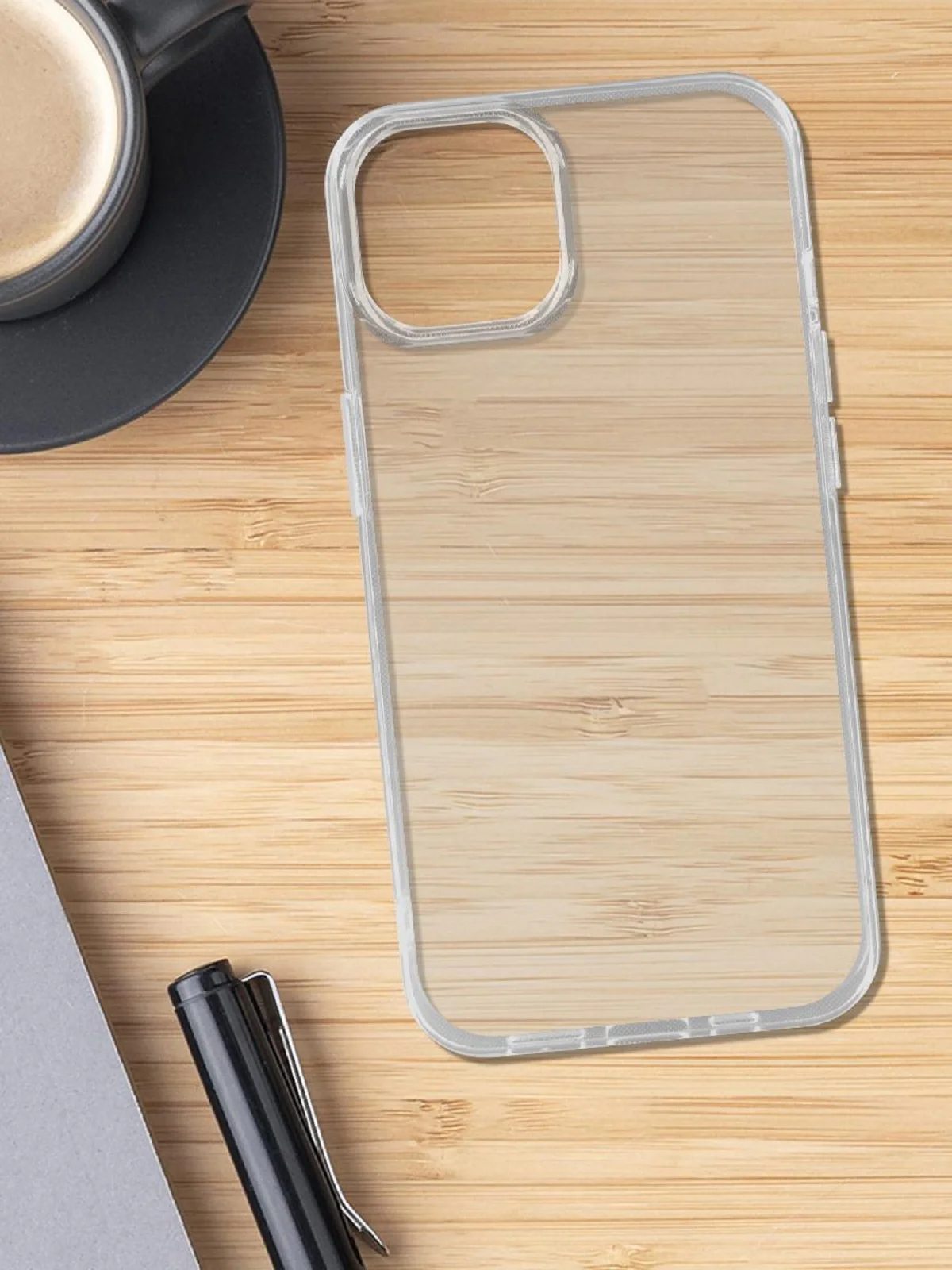 Чехол-накладка Krutoff Clear Case для iPhone 14
