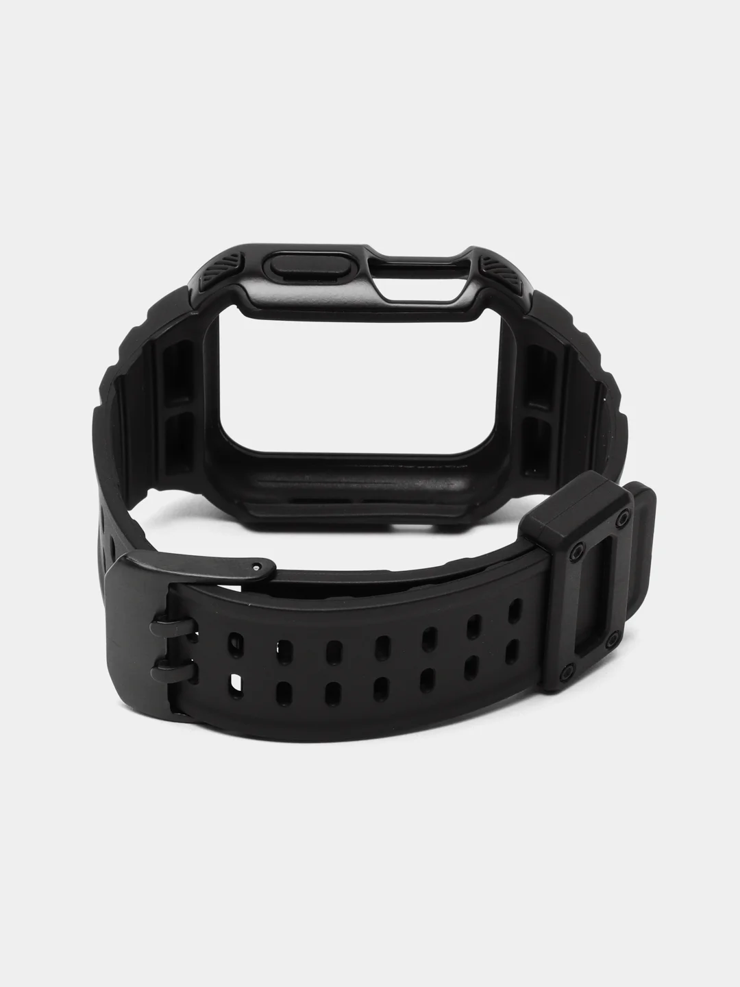 Черный ремешок для Apple Watch, с защитой