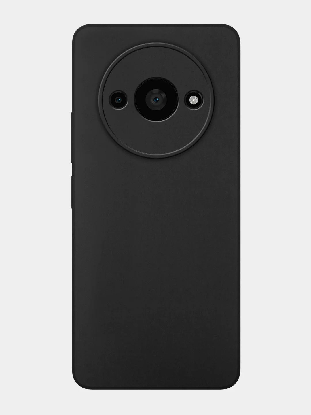 Прозрачный чехол для Xiaomi Redmi A3/ POCO C61 силиконовый BROSCORP матовый/ прозрачный, защита камер