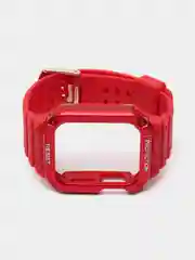Красный ремешок для Apple Watch, с защитой