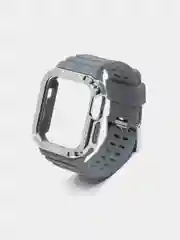 Серый ремешок для Apple Watch, с защитой
