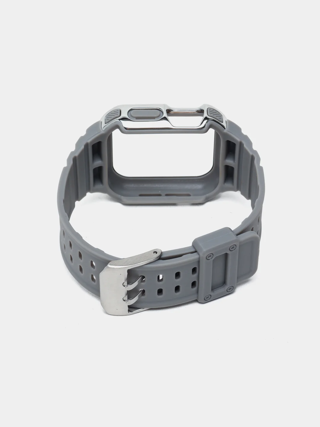 Серый ремешок для Apple Watch, с защитой