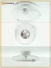 Управляемая потолочная люстра всетодиодная  с пультом Estares FN-LMVIBE 60W+18W,до 20 кв.м