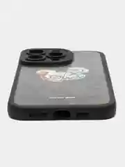 Голубой чехол для айфон (iPhone) 11 12 13 14 15 Pro Max Mini силиконовый