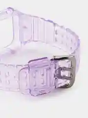 Розовый прозрачный ремешок для Apple Watch 38 / 40 / 41 / 42 / 44 mm чехол-бампер