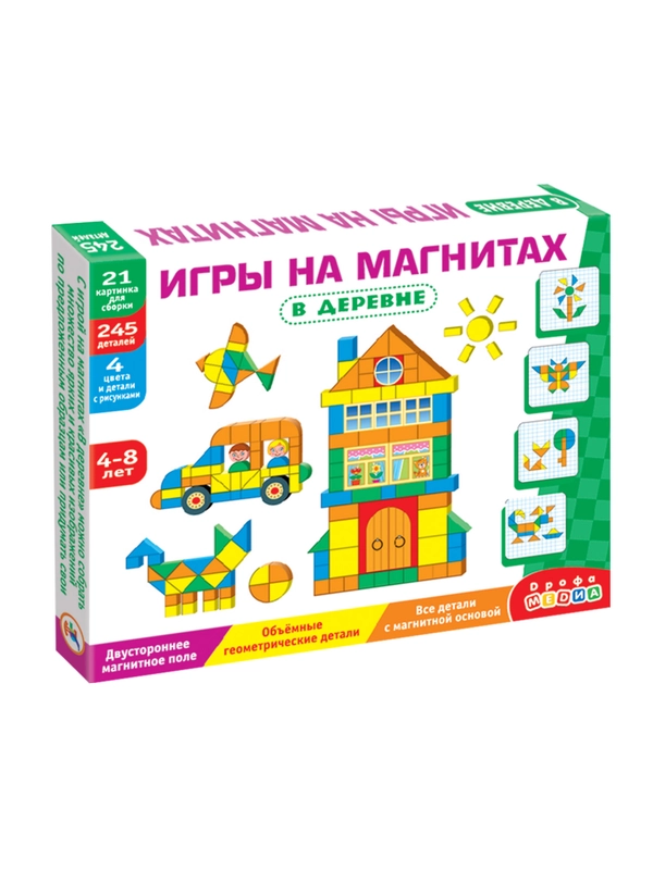 Магнитная мозаика. В деревне Дрофа-Медиа