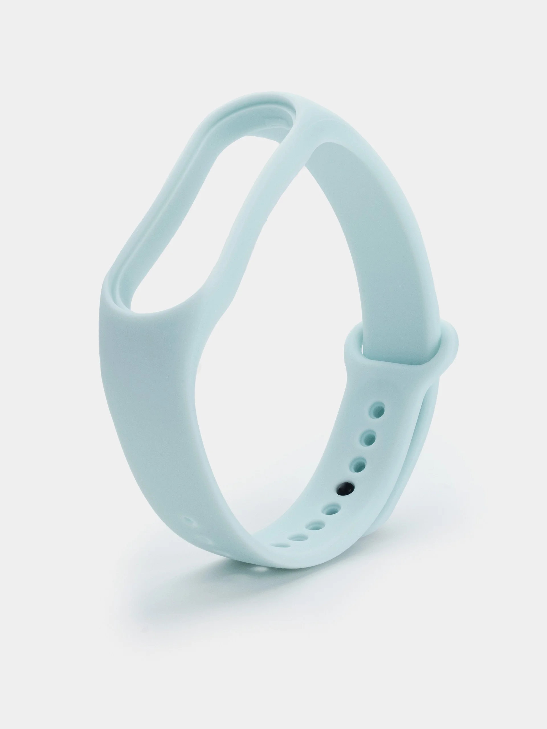 Мятный силиконовый ремешок для Xiaomi Mi Band 5/6/7 ксяоми ми бэнд