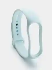 Мятный силиконовый ремешок для Xiaomi Mi Band 5/6/7 ксяоми ми бэнд