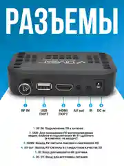 Приставка для цифрового тв DIVISAT 5201 (DVB-T/T2/C)