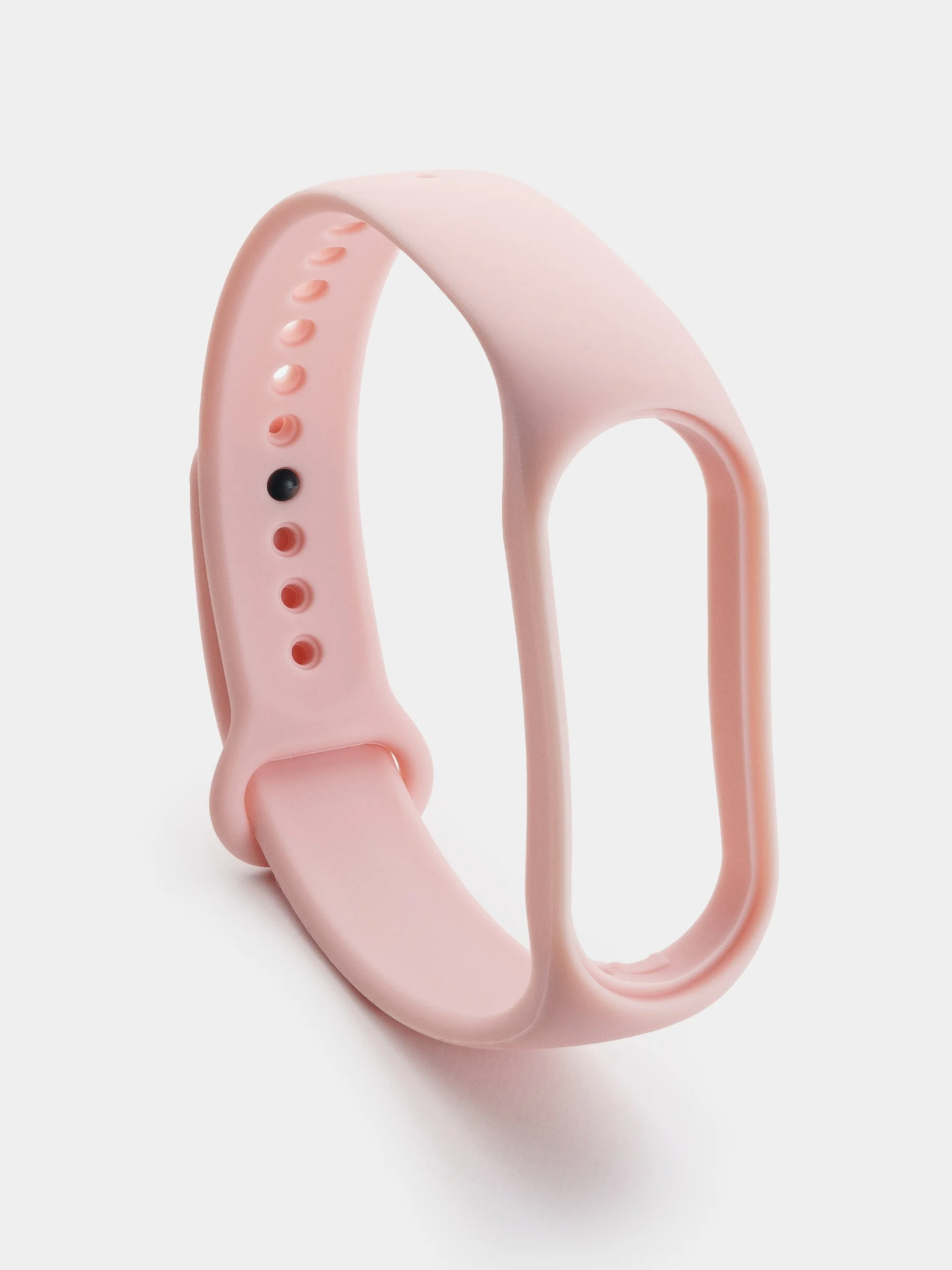Пудровый силиконовый ремешок для Xiaomi Mi Band 5/6/7 ксяоми ми бэнд