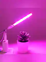 Фитолампа для растений, фитолампа, фитолампа для расады, LED, светодиодная, USB, 3 Вт