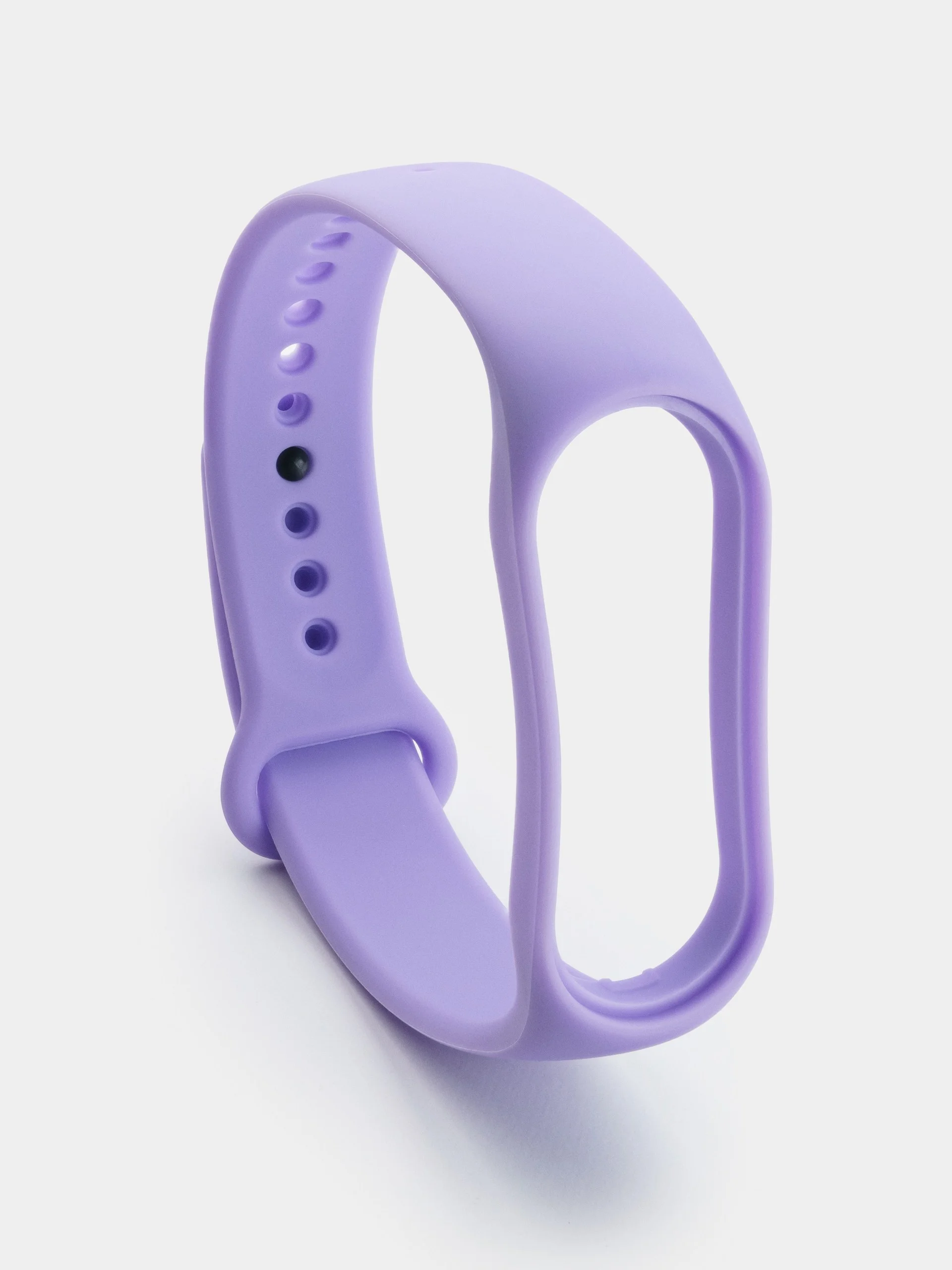 Лавандовый силиконовый ремешок для Xiaomi Mi Band 5/6/7 ксяоми ми бэнд
