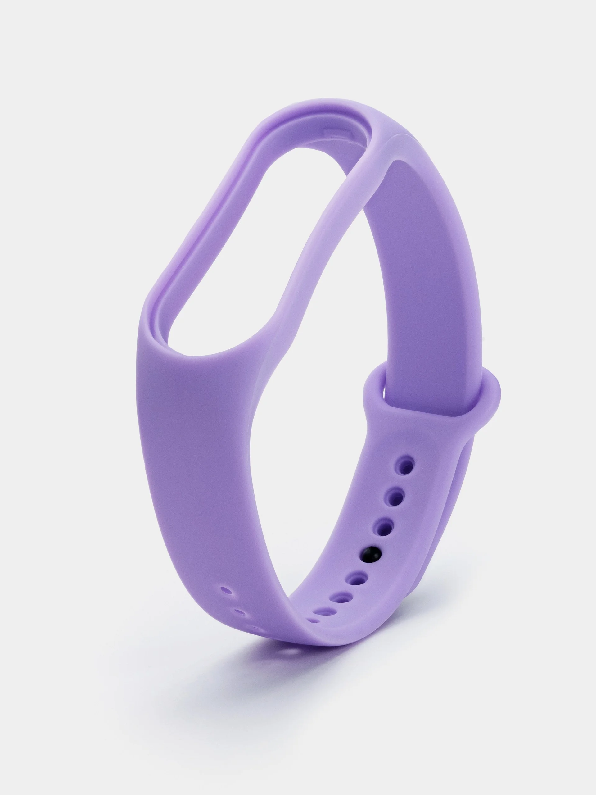 Лавандовый силиконовый ремешок для Xiaomi Mi Band 5/6/7 ксяоми ми бэнд
