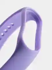 Лавандовый силиконовый ремешок для Xiaomi Mi Band 5/6/7 ксяоми ми бэнд