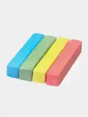 Бирюзовый мелки цветные "Смешарики", Тачки, Принцесса,