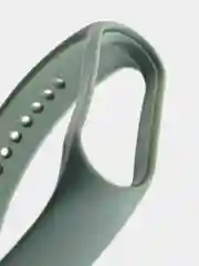 Зелёный хаки силиконовый ремешок для Xiaomi Mi Band 5/6/7 ксяоми ми бэнд