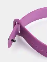 Фиолетовый силиконовый ремешок для Xiaomi Mi Band 5/6/7 ксяоми ми бэнд