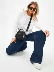 Черный сумка женская, через плечо