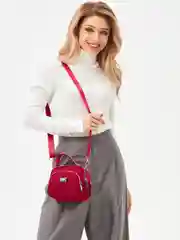 Бордовый сумка женская, через плечо