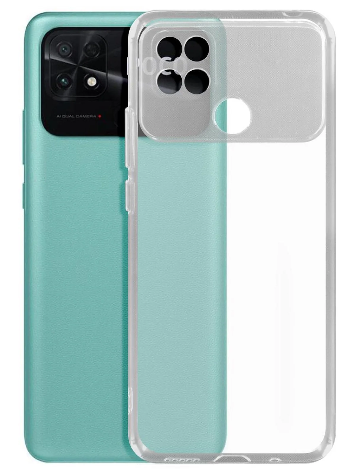Чехол-накладка Krutoff Clear Case для Xiaomi Poco C40