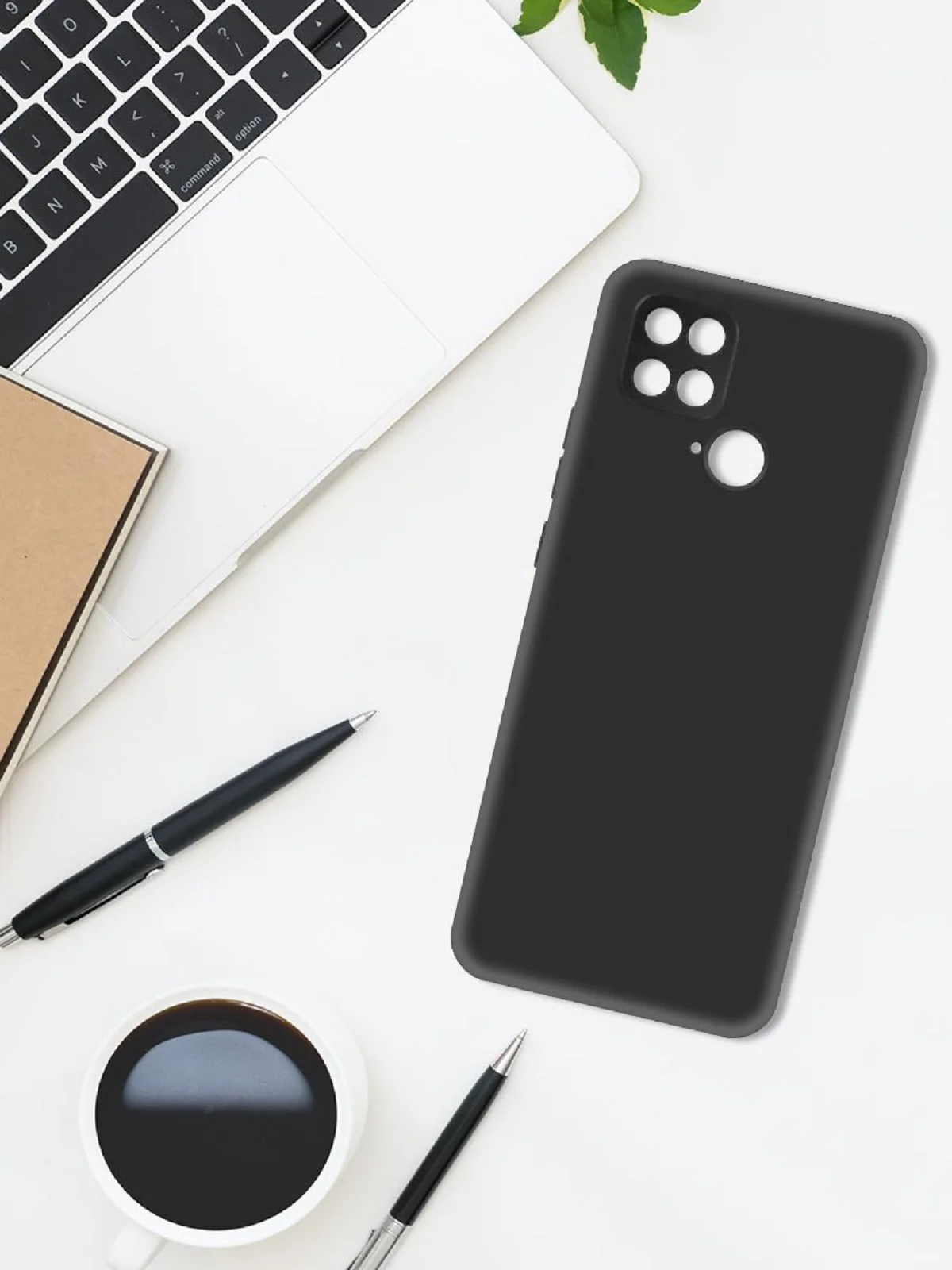 Чехол-накладка Krutoff Soft Case для Xiaomi POCO C40 черный