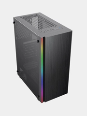 Корпус компьютерный с подсветкой Formula CL-3302B RGB, без БП